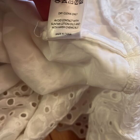 SALONI White Ella Eyelet Cotton Dress - Picture 10 of 10